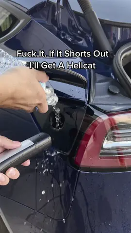 If Tesla Shorts Out! #tesla #carsoftiktok #carlover #carcommunity #carlife #electric #hellcat #hellcatchallenger #teslatok #fyp #trend #funny #pov