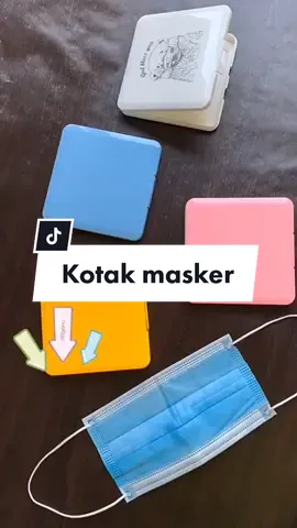 Kotak tempat penyimpanan masker😍 #handphonetiam #olshop #tiktokshopindonesia #binjai #murahbanget