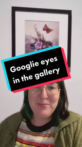 Glad that MFA paid off. #mfa #highbrowartist or #lowbrowartist #googlieyes