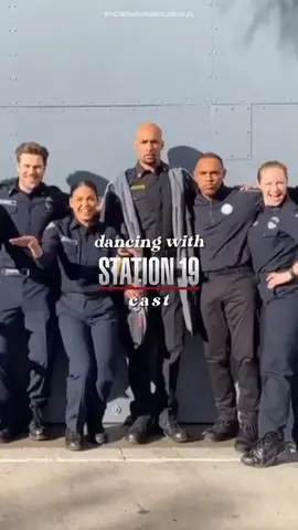 dancing with station 19 cast! #station19 #station19cast #station19edit #jainaleeortiz #oakonaodowan #jayhayden #greydamon #barrettdoss #stefaniaspampinato #daniellesavre #jasonwinstongeorge #boriskodjoe #lachlanbuchanan #carlosmiranda #foryou #fypシ