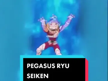 Saint seiya: pegasus ryu seiken #anime #saintseiya #seiya #nostalgia #japanese #fyp #caballetosdelzoodiaco