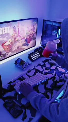 the essentials. @G FUEL Energy #pc #gaming #gfuel #pcsetup