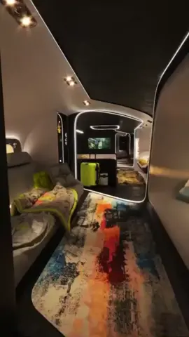 Futuristic Luxury Private Jet Design 🤩 #luxury #millionaire #privatejet