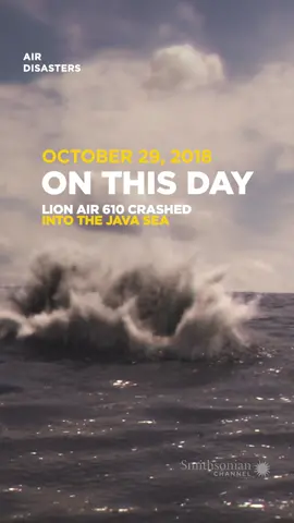 🗓️#OTD in in 2018, Lion Air 610 crashed into the Java Sea.