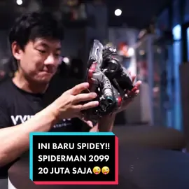 Hmmmm, kok bisa mahal banget 20 jutaa??? Ternyata cuma ada 399 pcs seluruh dunia frenz!! Rare bangett!!! #spiderman #toys #marvel