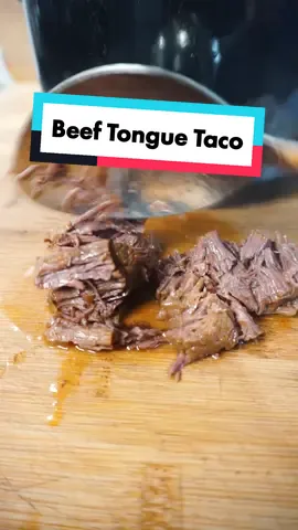 Beef Tongue Taco Special 😍 #tacos #beef #steak