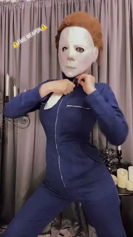 ⚠️Fake Weapon⚠️ Happy Halloween!! #michaelmyers #halloween #funny #foryou