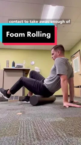 Foam rolling should feel good, not like you’re torturing yourself. #FitTok