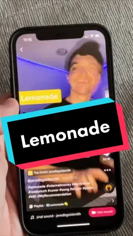 LEMONADE ft @topshelfbrassband drops THIS FRIDAY! link in bio to pre save!! 🍋 🧊 #lemonade #jaredbgoldsmith #jaredsings #internetmoney #newmusic