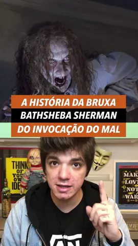 Que nota você dá para o Invocação do Mal 1? Nós achamos que ele é o MELHOR da franquia! E hoje, nós trouxemos uma LENDA envolvendo a bruxa Bathsheba Sherman. O vídeo completo está no nosso canal do YouTube! 🔥🔥🔥 #annabelle #invocacaodomal #filmesdeterror #bruxaria #filmeseseries