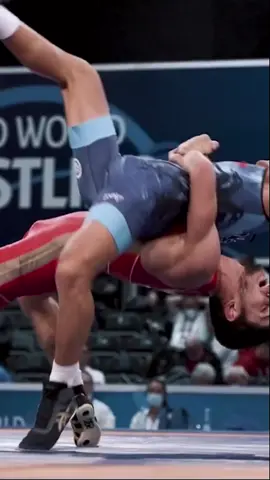 Mavlud RIZMANOV 🇷🇺 hits a perfect throw! 🤼🔥 #WrestleBelgrade