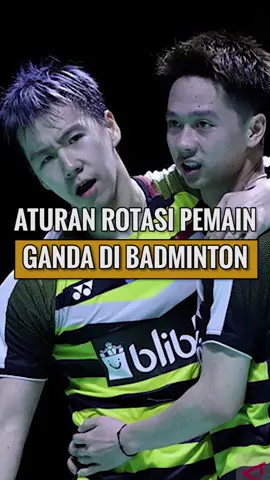 Reply to @harikeberuntungan Badminton - Aturan rotasi pemain ganda.. semoga ga bingung hehehe