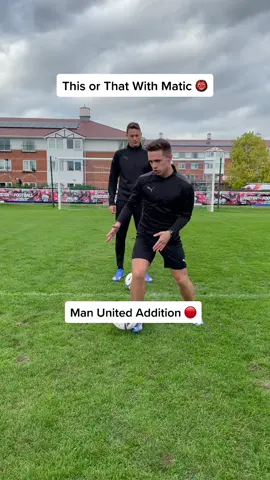 Is Ole in or Out?👆🏼🤔 #thisorthat #matic #manutd #choices #pro #football #coachcain #tricky