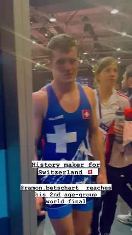 History maker for #Switzerland 💪 #WrestleBelgrade #uww