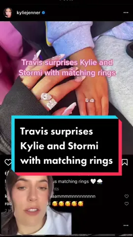 I’m speechless #kyliejenner #stormiwebster #travisscott #karjenner