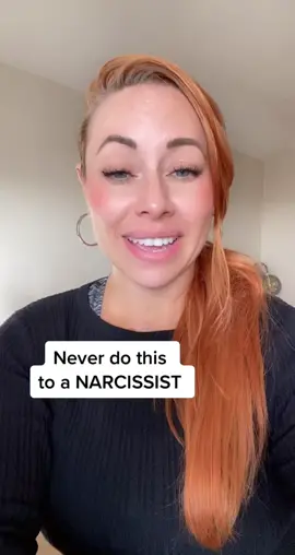 Never do this to a #narcissist #narcissisticrelationship #toxicrelationship #fyp #redheadsoftiktok