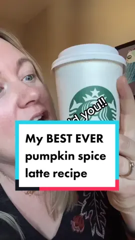 My face at the end!!! @Starbucks you're welcome #pumpkinspicelatte #bakingrecipe #coffeesnob