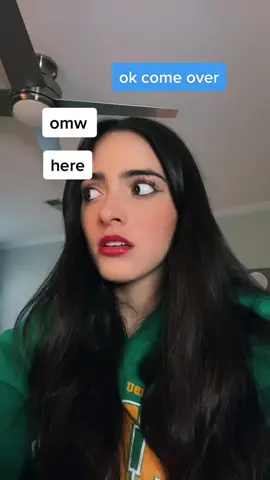 like ok i’m coming!