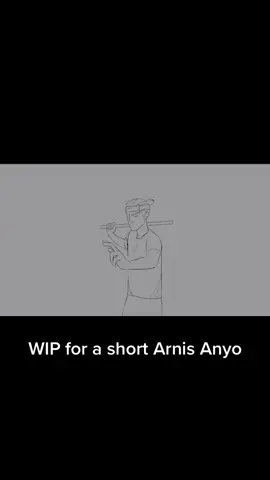 WIP for a short Arnis Anyo animation! #arnis #kali #eskrima #sakuga #2danimation