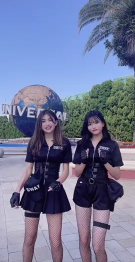 SWATのコスチュームでユニバ❤︎ #ハロウィン #ユニバ #USJ #fypシ #viral #06