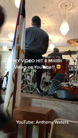 🦶 🦶 Thanks for the Love!! Follow my YouTube: Anthony Waters #fyp #viral #drummer #churchdrummer #thanksgiving