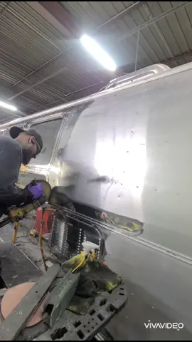 megastream motions #airstream #PizzaPersonalities #aluminumpolishing
