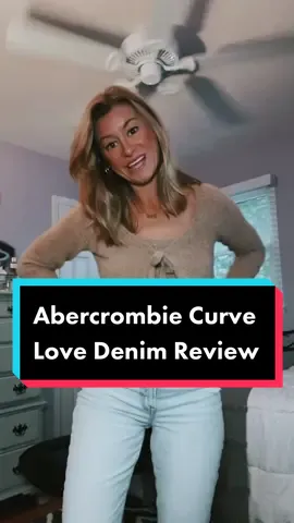 @abercrombie curve love denim review ✨ #abercrombiedenim #abercrombietryon #abercrombieandfitch #abercrombieandfitchhaul #abercrombiecurvelove