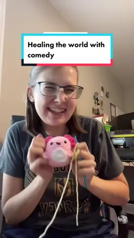 …it’s crochet #crochetproblems #healingtheworldwitcomedy #crochetaxolotl #JustDanceWithCamila