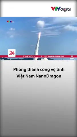 Sáng nay (9/11), vệ tinh NanoDragon - vệ tinh thứ 3 do Việt Nam tự thiết kế chế tạo đã được tên lửa của Nhật Bản phóng thành công lên quỹ đạo#vtv24