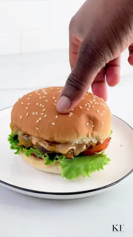Fresh homemade burger 🍔 #burger #nigerianfood