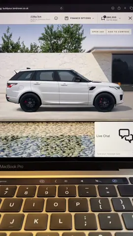 From screen to reality 🍊 can you guess the colour? #rangerover #cartiktok #foryou #carscene #foryou