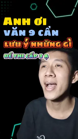 Ngữ văn 9 cần lưu ý những gì thì xem hết video này #LearnOnTikTok #hoccungtiktok #biquyetdodaihoc #study #ngữ_văn_9