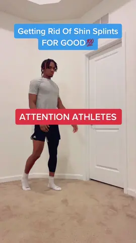 GET RID OF SHIN SPLINTS #hoopers #athletics #fyp #sports