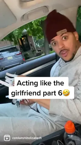 Acting like the girlfriend part 6!🤣🤣 #foryoupage #foryou #fyp #cotdammitelizabeth