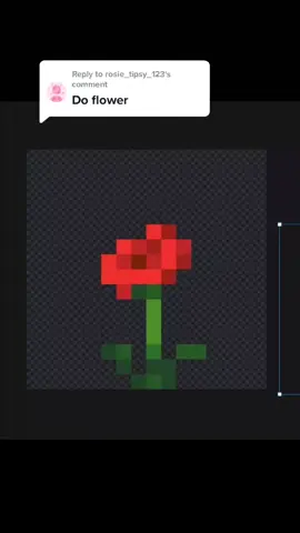 Reply to @rosie_tipsy_123 not a poppy, but... 😜 #Minecraft #realistic