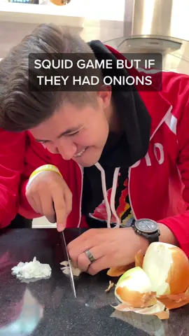 Think I’ll make it @nick.digiovanni 🤔? #squidgame #onions