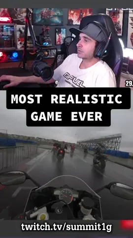The most realistic game ever! #gaming #summit1g #twitch #youtube #ride4 #realistic #motorcycle #bike #ps5