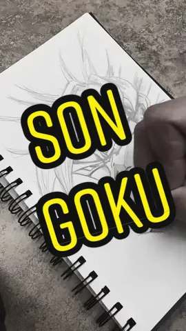 Son goku #art #anime #drawing #goku #timelapse #howto #fypシ #dragonballsuper