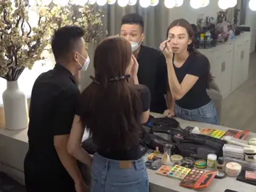 Layout Thuỳ Tiên tự tay makeup để chuẩn bị đến MG2021 ! cã nhà chấm bao nhiêu điểm nè 🥰#missgrandinternational #nguyenthucthuytien #21conbede #xh