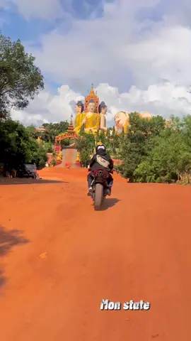 မွန်မလေးဆီသို့…..#gym #biker#ကိုရင်လေးဘုရား  #ရေးမြို့ #မွန်ပြည်နယ်