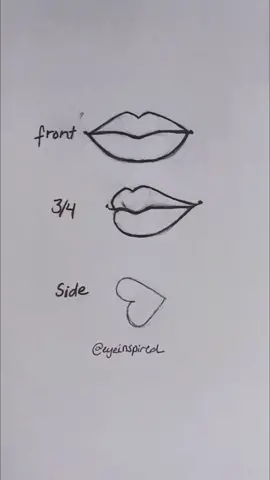 Lip Tutorial 💋 #howto #satisfying #art #artwork #draw #drawing #trick #lips #sketch #tutorial