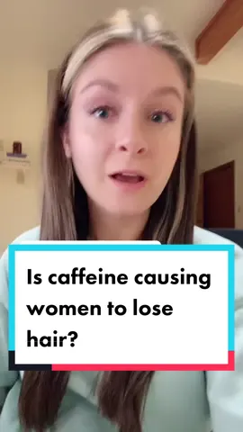 Reply to @pangaea_girls is caffeine causing our hair loss?! #hairloss #haircare #caffeine