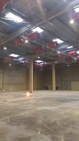Test of a High Expansion Foam fire suppression system.