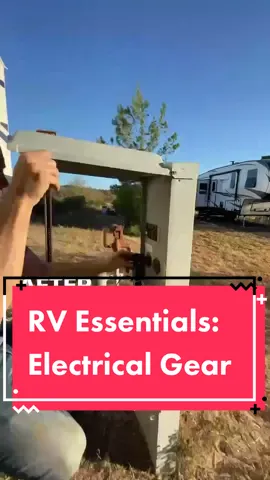 How we get electricity for our RV #rv #rvlife #camperlifestyle #fulltimerv