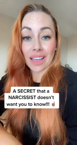 A Narcissists secret! #fyp #redhead #narcissist #toxicrelationship #realtalk