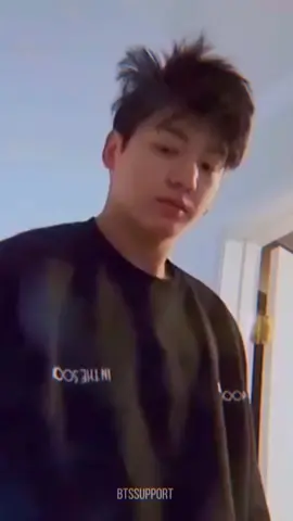 Sleepy Jungkook looks so cute