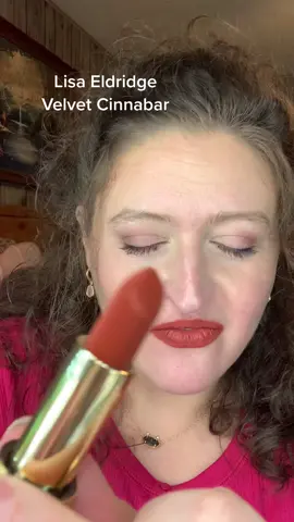 Lisa Eldridge Lipstick Velvet Cinnabar Try-on #unboxingdiscoverybyg #lipstick #lipcolor #lipsticktryon #lisaeldridge #velvet #cinnabar