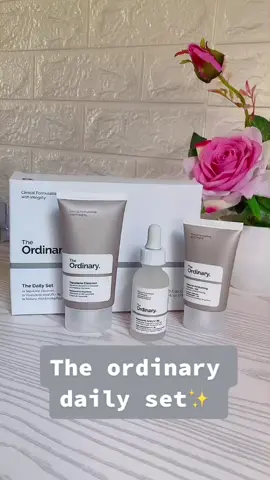 The Ordinary daily set😀.           #Mauritius #orderyoursnow #skincare #onlyoneleft #thedailyset #theordinary #fyp #foryoupage