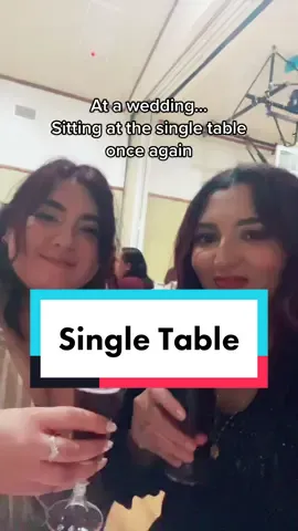 Single table partners🥂 @ocean.mila #wedding #singletable #weddingtiktok #weddingday #soltera #dating #singlelife