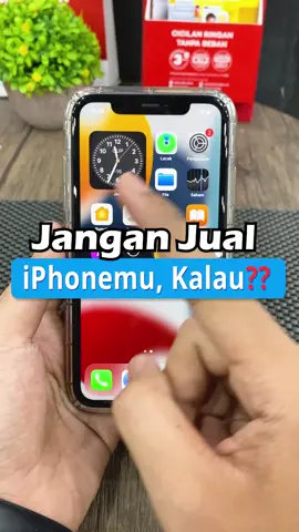 Hal yg harus kamu tau sebelum jual iPhone nih 🥰‼️ #kelastekno #antigaptek #samasamabelajar #semuaharustau #samasamaberkarya #iphonetips #iphone11 #icloud #fypchallenge
